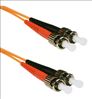 eNet Components 2m ST/ST MM Duplex fiber optic cable 78.7" (2 m) OM1 Orange1