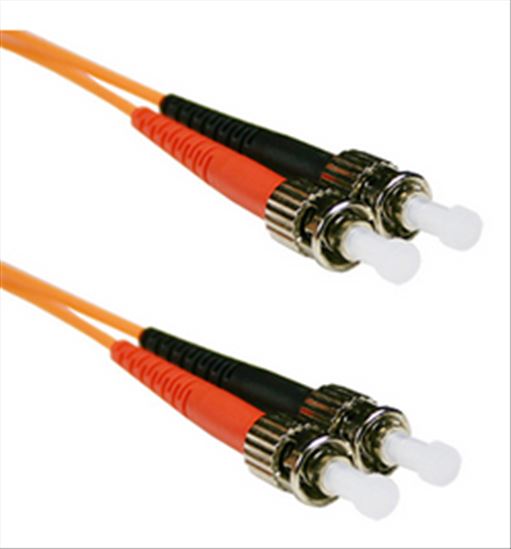 eNet Components 2m ST/ST MM Duplex fiber optic cable 78.7" (2 m) OM1 Orange1