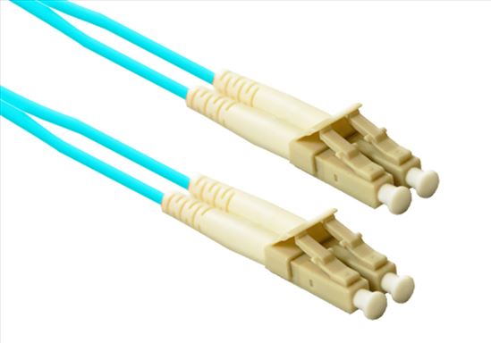 eNet Components 1m, 2xLC fiber optic cable 39.4" (1 m) LC OM4 Turquoise1