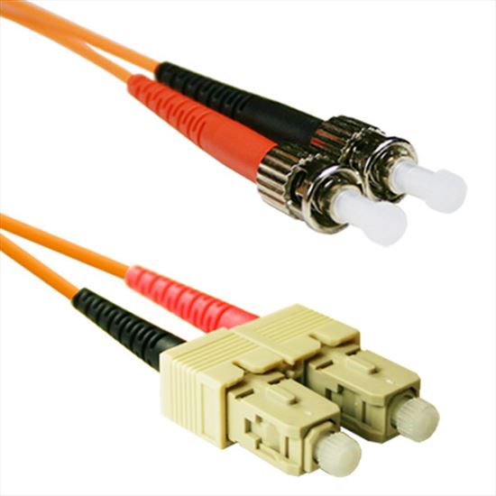 eNet Components 6m, SC/ST fiber optic cable 236.2" (6 m) OM1 Orange1