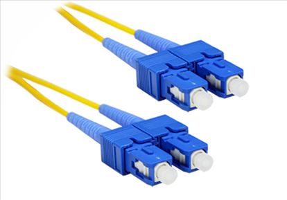 eNet Components 8m, 2xSC fiber optic cable 315" (8 m) SC OS1 Yellow1