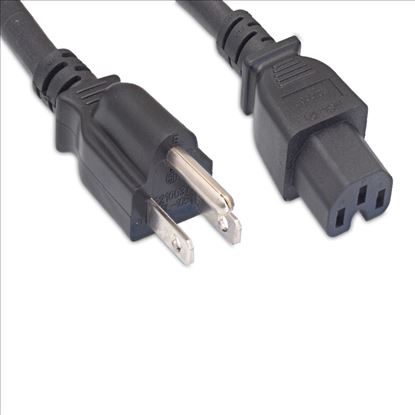 eNet Components N515-C15-10F-ENC power cable Black 120" (3.05 m) NEMA 5-15P IEC 3201