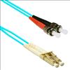 eNet Components STLC-10G-5M-ENC fiber optic cable 196.9" (5 m) ST LC OM3 Turquoise1