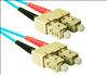 eNet Components SC2-OM4-1M-ENC fiber optic cable 39.4" (1 m) 2x SC Beige, Blue1