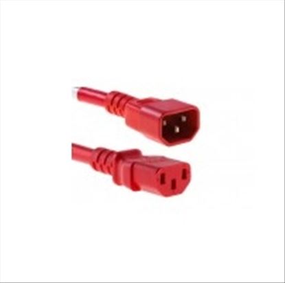 eNet Components C13C14-RD-3F-ENC power cable 36" (0.914 m) C13 coupler C14 coupler1