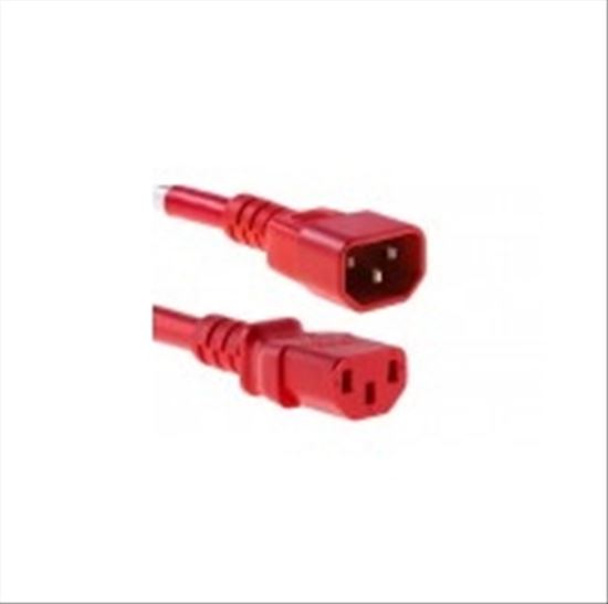 eNet Components C13C14-RD-10F-ENC power cable 120" (3.05 m) C13 coupler C14 coupler1