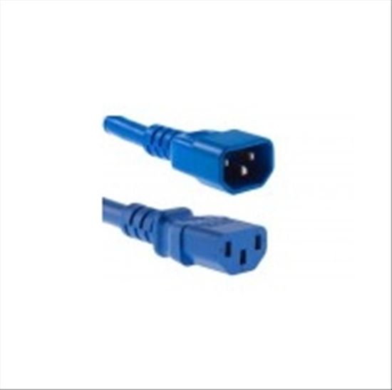 eNet Components C13C14-BL-3F-ENC power cable 36" (0.914 m) C13 coupler C14 coupler1