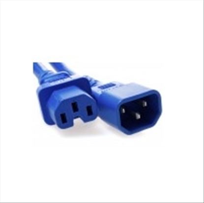 eNet Components C14C15-BL-3F-ENC power cable Blue 36" (0.914 m) C14 coupler C15 coupler1