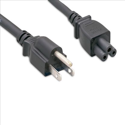 eNet Components N515P-C5-3F-ENC power cable Black 35.4" (0.9 m) NEMA 5-15P C5 coupler1