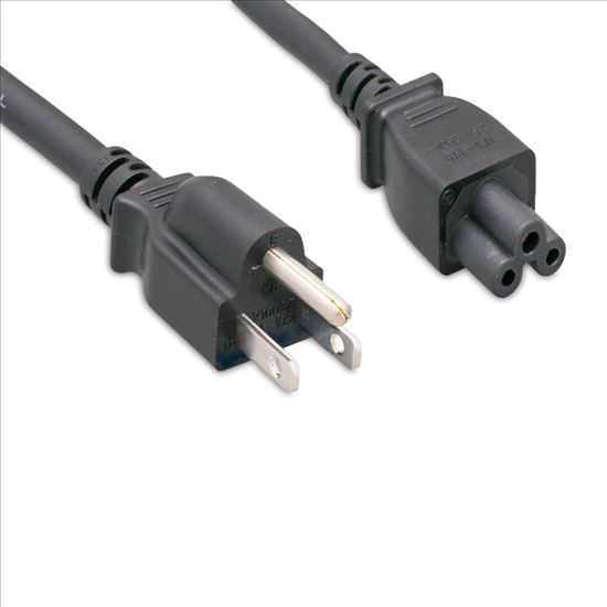 eNet Components N515P-C5-6F-ENC power cable Black 70.9" (1.8 m) NEMA 5-15P C5 coupler1