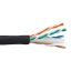 eNet Components C6-SOBK-1K-ENC networking cable Black 12000" (304.8 m) Cat6 U/UTP (UTP)1