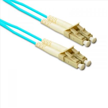 eNet Components LC2-10G-.5M-ENC fiber optic cable 19.7" (0.5 m) LC OM3 Aqua color1