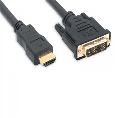 eNet Components HDMIM-DVIM-1M-ENC video cable adapter 39.4" (1 m) HDMI Type D (Micro) DVI Black1