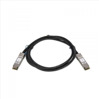 eNet Components MA-CBL-40G-50CM-ENC fiber optic cable 19.7" (0.5 m) QSFP+ DAC Black1