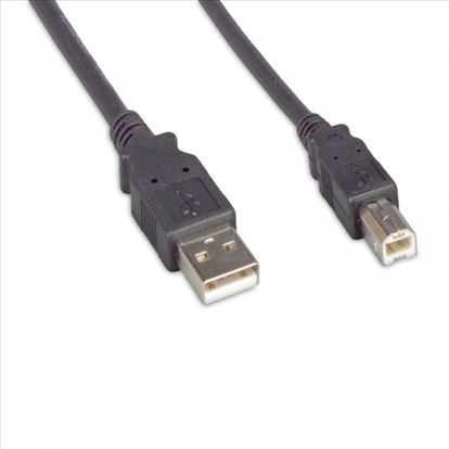 eNet Components USB2.0MAMB-6F-ENC USB cable 71.7" (1.82 m) USB 2.0 USB A USB B Black1