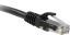 Picture of eNet Components C6A-BK-1-ENC networking cable Black 12" (0.305 m) Cat6a