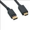 Picture of eNet Components DPM-HDMIM-6F video cable adapter 71.7" (1.82 m) DisplayPort HDMI Black