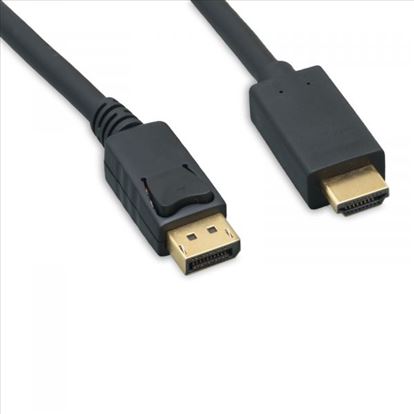 eNet Components DPM-HDMIM-6F video cable adapter 71.7" (1.82 m) DisplayPort HDMI Black1