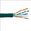 eNet Components C6-SOGN-1K-ENC networking cable Green 12000" (304.8 m) Cat6 U/UTP (UTP)1