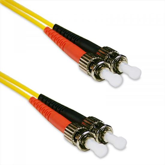 eNet Components ST2-SM-5M-ENT fiber optic cable 196.9" (5 m) ST OS1 Yellow1