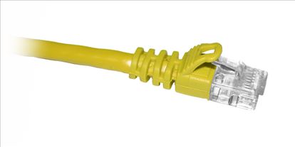 eNet Components 1ft Cat6 networking cable Yellow 11.8" (0.3 m)1