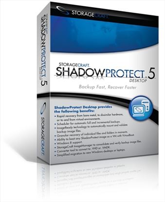 StorageCraft ShadowProtect 5 Desktop 3 Pack 3 license(s) 1 year(s)1