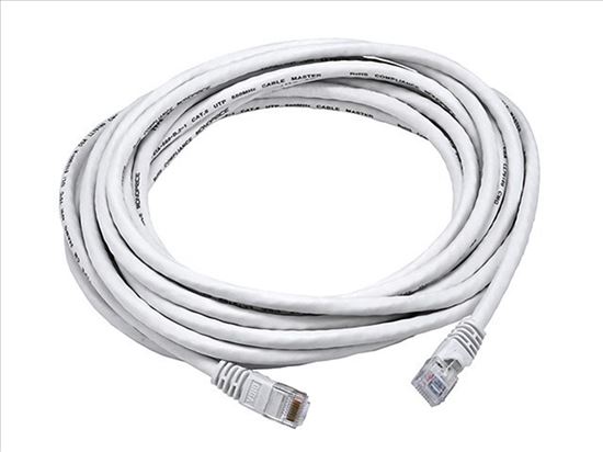 Monoprice 20ft. Cat6 UTP networking cable White 240" (6.1 m) U/UTP (UTP)1