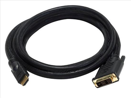 Monoprice 2218 video cable adapter 70.9" (1.8 m) HDMI DVI Black1