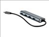 Monoprice 14908 interface hub USB 3.2 Gen 1 (3.1 Gen 1) Type-C Black, Gray3