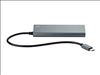 Monoprice 14908 interface hub USB 3.2 Gen 1 (3.1 Gen 1) Type-C Black, Gray4