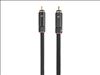 Monoprice 21684 audio cable 600" (15.2 m) RCA Black1