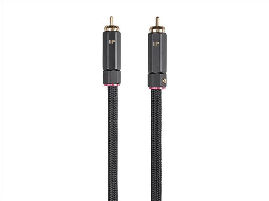 Monoprice 21684 audio cable 600" (15.2 m) RCA Black1