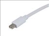 Monoprice Mini DisplayPort 1.1/Thunderbolt-HDMI HDMI Type A (Standard) Gray, White2