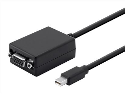Monoprice 12743 video cable adapter VGA (D-Sub) Mini DisplayPort Black1