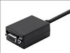 Monoprice 12743 video cable adapter VGA (D-Sub) Mini DisplayPort Black3