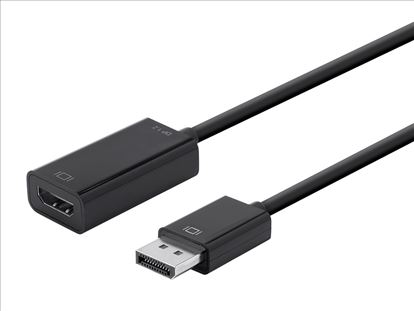 Monoprice 12781 video cable adapter DisplayPort HDMI Type A (Standard) Black1