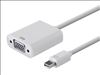 Monoprice 12785 video cable adapter VGA (D-Sub) Mini DisplayPort White1