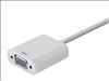 Monoprice 12785 video cable adapter VGA (D-Sub) Mini DisplayPort White3