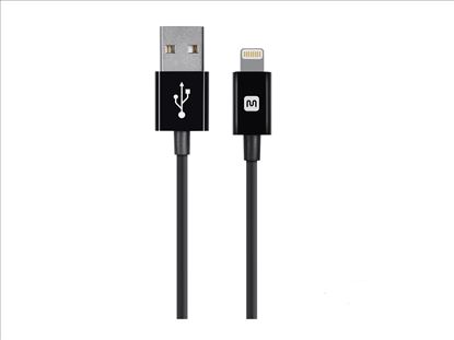 Monoprice 12841 lightning cable 118.1" (3 m) Black1