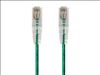 Monoprice 3ft. SlimRun Cat6 UTP networking cable Green 35.8" (0.91 m) U/UTP (UTP)1