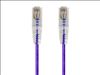 Monoprice 7ft. SlimRun Cat6 UTP networking cable Purple 83.9" (2.13 m) U/UTP (UTP)1