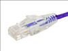 Monoprice 7ft. SlimRun Cat6 UTP networking cable Purple 83.9" (2.13 m) U/UTP (UTP)2