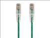 Monoprice 14ft. SlimRun Cat6 UTP networking cable Green 168.1" (4.27 m) U/UTP (UTP)1