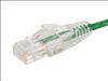 Monoprice 14ft. SlimRun Cat6 UTP networking cable Green 168.1" (4.27 m) U/UTP (UTP)3