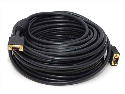 Monoprice VGA/VGA, M/M, 22.86 m VGA cable 900" (22.9 m) VGA (D-Sub) Black1