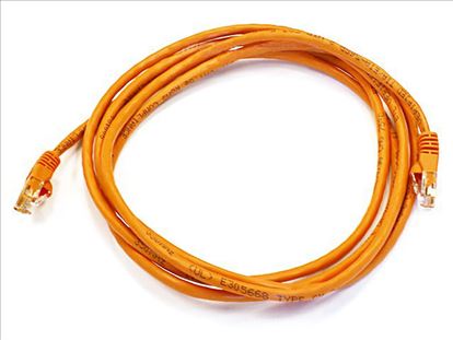 Monoprice 7ft. Cat6 UTP networking cable Orange 83.9" (2.13 m) U/UTP (UTP)1