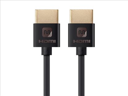 Monoprice 13576 HDMI cable 11.8" (0.3 m) HDMI Type A (Standard) Black1