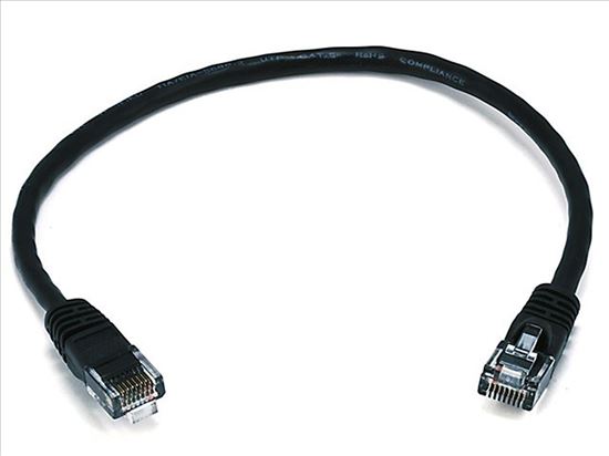 Monoprice 2125 networking cable Black 11.8" (0.3 m) Cat5e U/UTP (UTP)1
