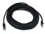 Picture of Monoprice Cat5e, 24 AWG, UTP, 7.62 m networking cable Black 300" (7.62 m) U/UTP (UTP)