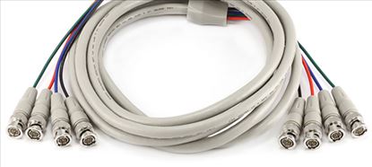 Monoprice 570 coaxial cable 118.1" (3 m) 4x BNC Gray1